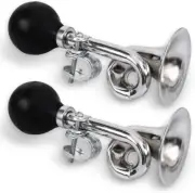 Cozihom Bike Bugle Horn, Metal Squeeze Clown Bugle for Bicycle, Bicycle Bell,...