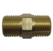 Brass Hex Nipple 1/2" BP122-8