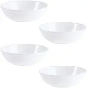 White Dipping Bowls Set of 4 Sauce Dishes, Soy Sauce Dipping Bowls Porcelain Side Dish Dipping Sauce Bowls, Mini Tiny Bowls for Soy Sauce, Condiment, Sushi, BBQ