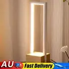 LED Table Lamp USB Nightstand Lamp 3 Color Temp Bedside Night Lamp Wooden Base H