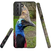 For Samsung Galaxy S22+ Plus Case, Armour Cover, Cassowary
