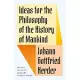 Ideas for the Philosophy of the History of Mankind