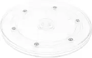 Sturdy Plastic Turntable Base Rotating Cake Decorator Stand Ball Bearing Degree Rotating Display for Kitchen