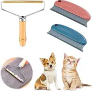 Cat Comb, Pack of 3 Dog Combs, Cat Comb, Fur Comb, Cat, Detangling Comb, Dog Combi Comb for Dogs, for Gentle Care