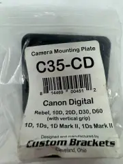 Custom Brackets C35 - CD Camera Mounting Plate Canon Digital NEW Sealed