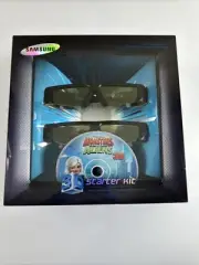 2 Samsung 3D ACTIVE GLASSES Starter Kit SSG-P2100T Monsters Vs Aliens BluRay NEW