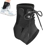 Ankle Braces for Men | Lace Up Ankle Compression Stabilizer,Breathable Sports Gear for Sprained Injury Recovery, Basketball, Tennis, Running