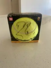 ROGER FEDERER Hand Signed Tennis Ball Still In Box