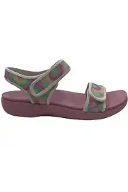 TRAQ by Alegria Knit Backstrap Sport Sandals Sparq TieDye PstlePink