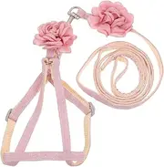 Flower Cat Harness Pet Leash Traction Rope Comfortable and Fashionable Harness
