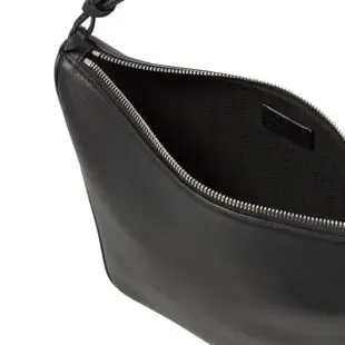 【LOEWE 羅威】Mini Hammock Hobo 迷你 經典小牛皮 肩背包 腋下包 吊床包 黑色