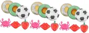 Amosfun 18 Pcs Water Cup Holder Float Coaster Floating Drink Pool Floats Infl...
