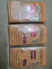 36 Card Stainless Steel Household Repair Needles With Thread Cutter -27 Vtg Nos