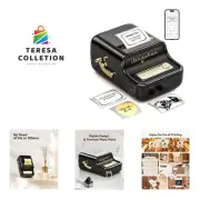 Label Maker Inkless Bluetooth Label Printer, 2 Inch Portable Thermal Sticker ...