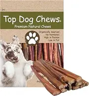 Top Dog Chews 12-inch Standard Bully Sticks by (12 Pack). Fr