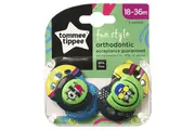 Tommee Tippee Closer to Nature Fun Style Soothers 18-36m 2 Pack