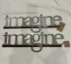 Primitives By Kathy Metal Garden Sign, “Imagine” (2 available)