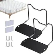 2pcs Mattress Holder, Non Slip Mattress Gripper, Bed Stoppers to Prevent Sliding, Retainer Bar for Most Bed Frames