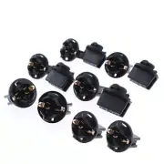 12x 194 Instrument Panel Cluster Light Bulb Dashboard Sockets Plug For Nissan (for: Nissan)