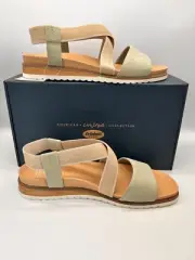 Dr. Scholl's Women’s ISLANDER PISTACHIO Strappy Wedge Sandals NEW Size 10 M