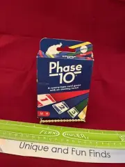 Phase 10 - A Rummy-Type Card Game W/ an Exciting Twist New Box Tore Cards Sealed