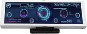 Stretched Bar Monitor, 7.9 Inch Computer Temp Monitor 360 Degree Rotation for RasPi for Linux for Win, 1280x400 IPS PC CPU GPU Data Secondary Screen for Aida64