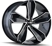Touren TR71 Wheel with Machined Finish (20x10"/5x74.168mm, 40mm offset)