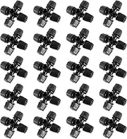 Nexusectar Spray Heads | 20 Pieces Agricultural Irrigation Heads – Multi-purpose Adjustable Nozzle for Garden Hose with Adapter for Potted Plants, Vegetable Gardens and Greenhouse