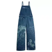 LEVI'S x Princess Mononoke Studio Ghibli OVERALL Size L Japan NEW WITH TAGS