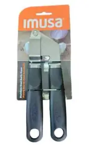 Imusa Stainless Steel Garlic Ginger & More Press Black - Garlic Press