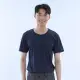 【遊遍天下】MIT台灣製男款吸濕排汗抗UV機能圓領衫GS2002丈青(S-5L T恤)