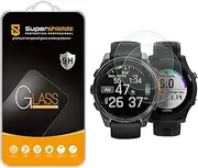 [2-Pack] Supershieldz for Garmin Forerunner 935 Tempered Glass Screen Protector, Anti-Scratch, Bubble Free, Lifetime Replacement Warranty