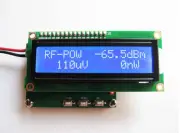 RF Power Meter Range 0.1-2.4GHz Radio Frequency Power Meter 1nW～1W -65～+0 dBm