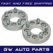 2PCs 1.25" WHEEL SPACER 5X115 CB 71.5mm STUDS 14x1.5 FIT DODGE CHRYSLER