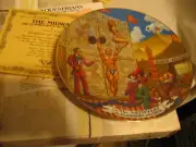 The Greatest Show on Earth Plate Franklin Moody Barnum ringling Circus Midway