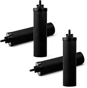 Antallcky Premium Water Filter Replacement for Berkey® BB9-2® Black Purification Elements and Compatible with Berkey® Gravity Filter System, Pack of 4