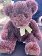 RUSS Bears from Past TINKER THE MAROON TEDDY BEAR 9" Plush STUFFED ANIMAL W/Tags