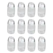 12 x Glass Salt and Pepper Shakers Squire 30ml