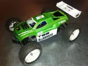 TRUGGY BODY AND WING FOR TRAXXAS MINI E-REVO 1/16 CHASSIS