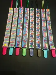 Handmade Pacifier Holder - Kids Movies - Trolls, Shrek, How to Train Your Dragon