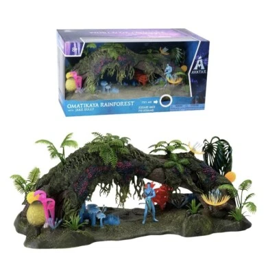 McFarlane - AVATAR - World of Pandora Dlx Set - Omatikaya Rainforest with Jake S