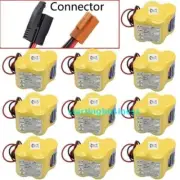 10-Pack BR-2/3AGCT4A 6V Battery for FANUC A98L-0031-0025 A06B-6114-K504 Machine