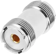 ELAYARD Dual Direction Signal Polyethylene Adapter So239 F/f Connector Easy Installation Versatile Compatibility