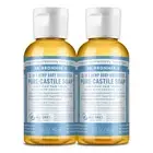 Dr. Bronner's - Pure-Castile Liquid Soap (Baby Unscented 2 ounce 2-Pack) - Ma...