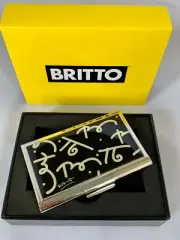 Romero Britto Business Card Holder: Britto's signature style - sealed -
