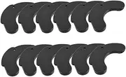 TOBBOMEY 8 Pairs Fitness Equipment Crescent Mat Dumbbell Grips Dumbbell Protective Pad Bumper Plates Dumbbell Plates Shockproof Pads Dumbbell Squat Protector Weights Plates