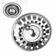 1PC Stainless Steel Kitchen Sink Strainer Stopper Waste Plug Sink Filter Filtre