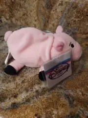 New The Disney Store Mini Bean Bag HAM 7" Toy Story Beanie Plush Toy NWT Pig