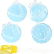 DONFAMDS 1 Set Egg Molds Nonstick Baking Cups for Steamed Eggs Versatile Kitchen Tool for Breakfast Desserts and Jellies Microwave Safe and Heat Resistant Random Color