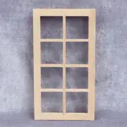 1:12 Scale Dollhouse Miniature Furniture Rectangular Door Window Plain Unpainted